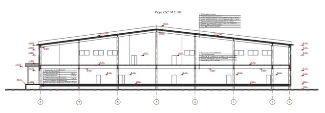 проектирование двухэтажного склада
